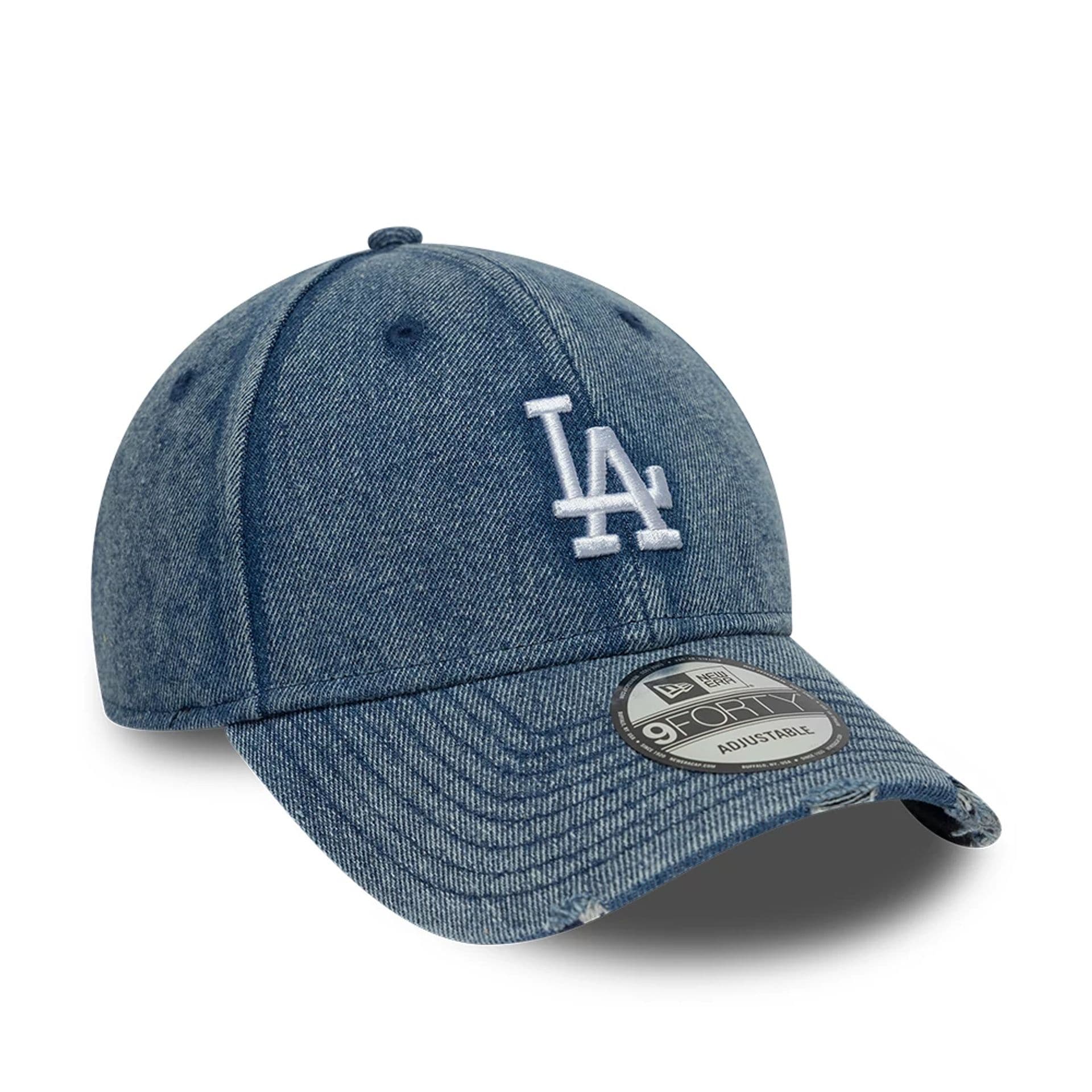 Pictured is this MLB Acid Wash LA Dodgers 9FORTY cap in pastel blue. 3