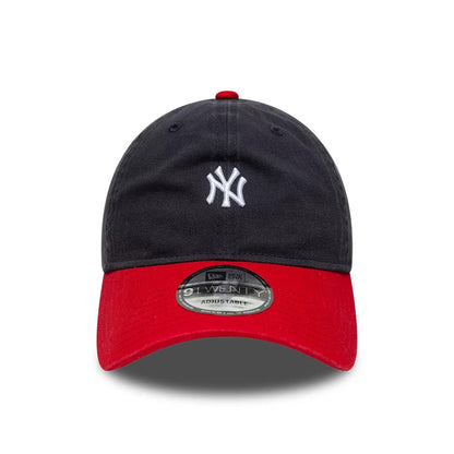 Pictured is this MLB Washed Contrast New York Yankees 9TWENTY cap in navy. 2