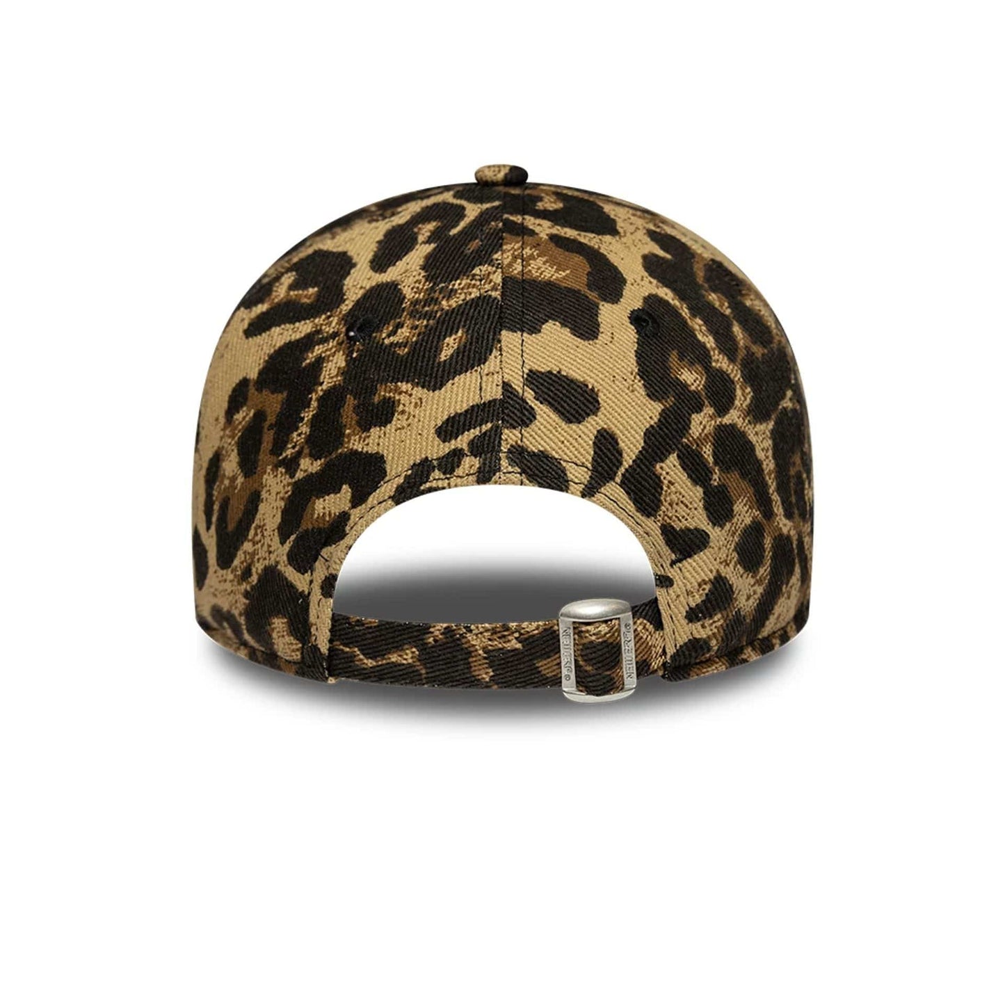 Pictured is this Womens MLB Leopard New York Yankees 9TWENTY cap in dark brown. 4