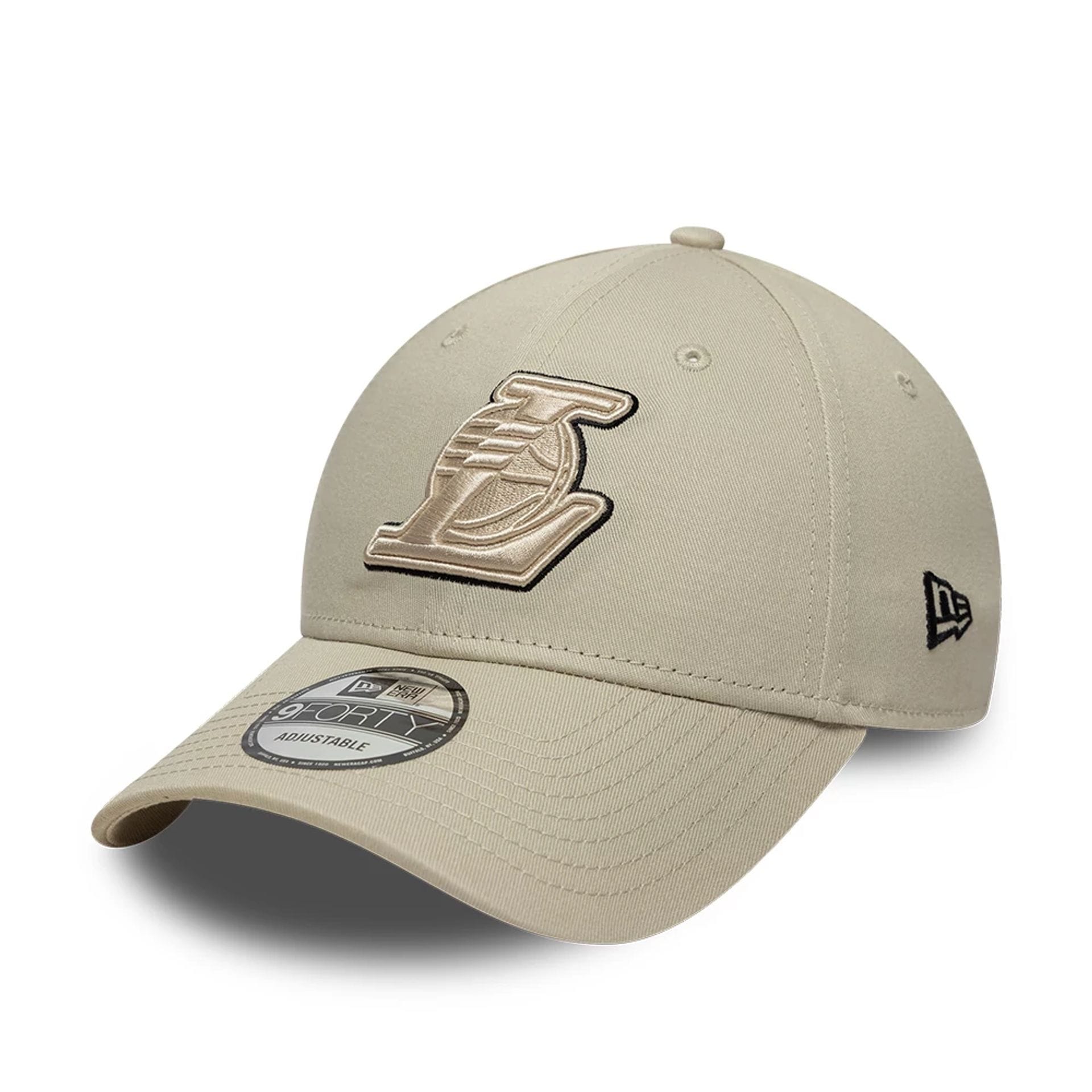 NBA Team Outline LA Lakers Cream 9FORTY Cap | NEC EU