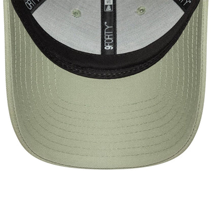 Pictured is this Womens New Era Beaded 9FORTY cap in pastel green. 5