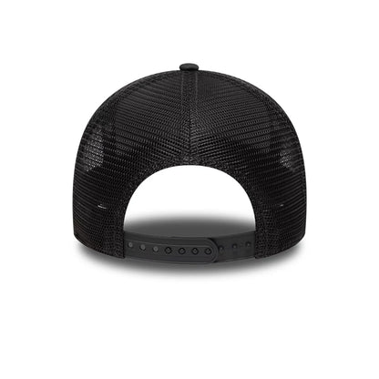 Pictured is this NBA Outline Chicago Bulls 9FORTY E-Frame Trucker cap in charcoal. 4