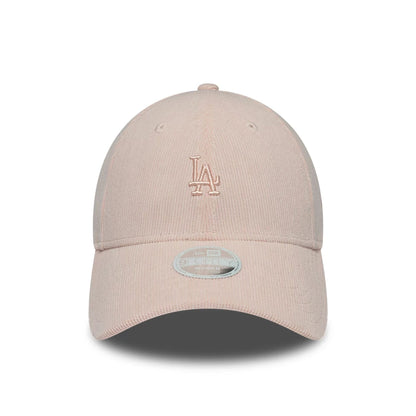 Pictured is this Womens MLB Cord LA Dodgers 9FORTY cap in pastel pink. 2