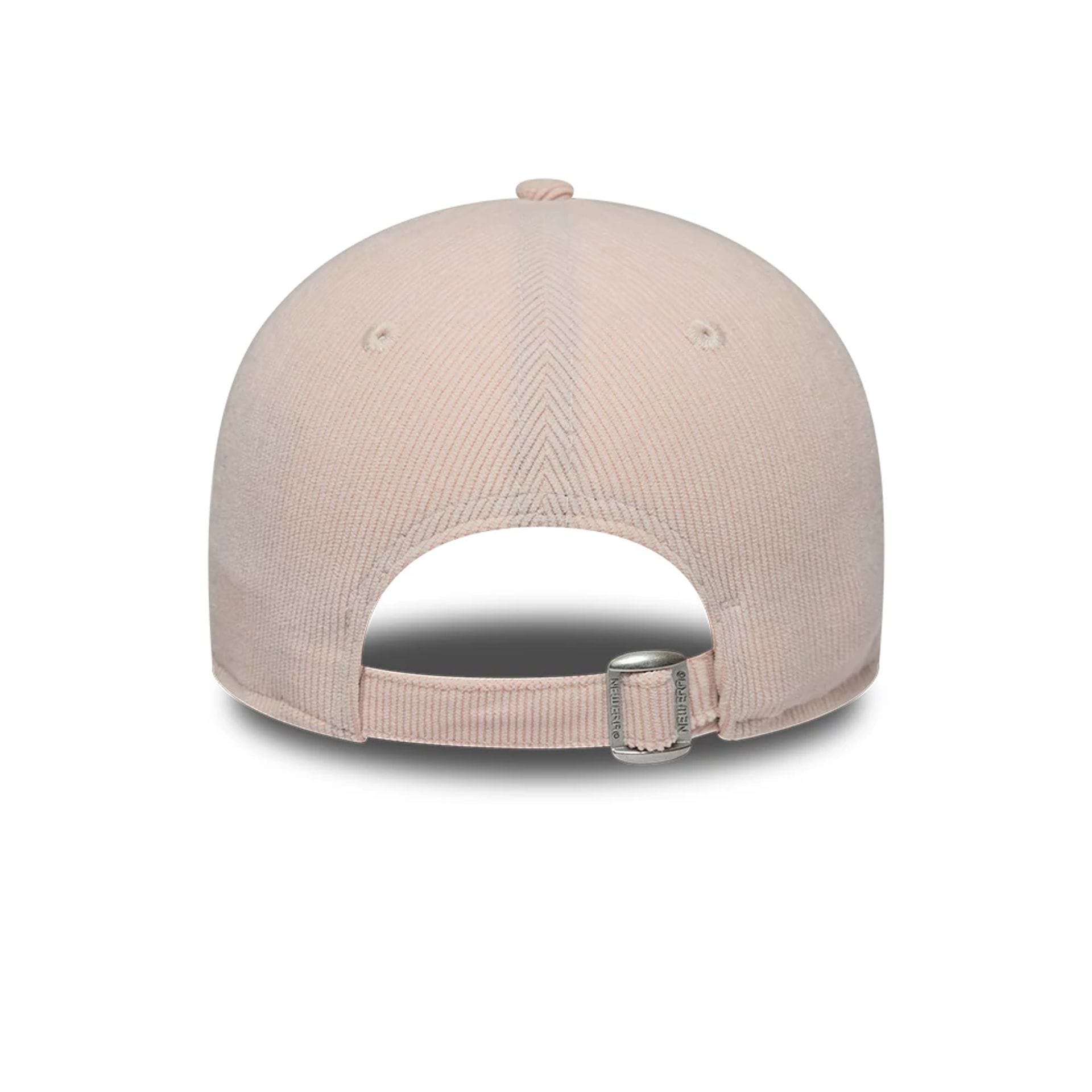 Pictured is this Womens MLB Cord LA Dodgers 9FORTY cap in pastel pink. 4
