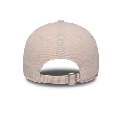 Pictured is this Womens MLB Cord LA Dodgers 9FORTY cap in pastel pink. 4