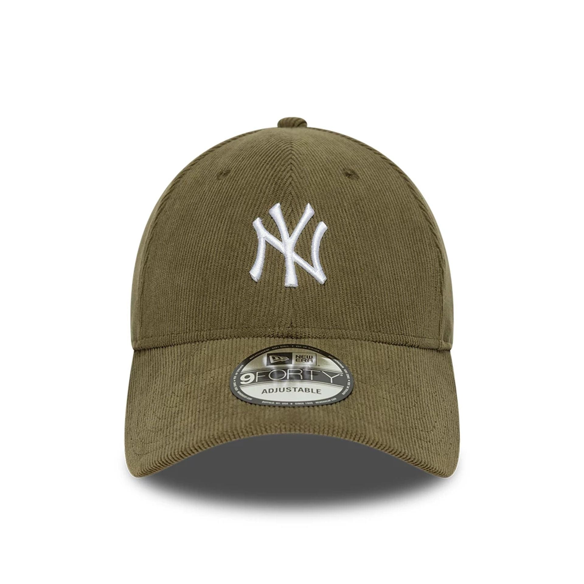 Pictured is this MLB Soft Cord New York Yankees 9FORTY cap in Dark Green. 2