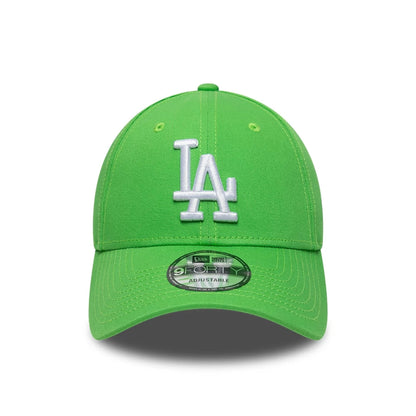 Pictured is this MLB League Essential LA Dodgers 9FORTY cap in open green. 2