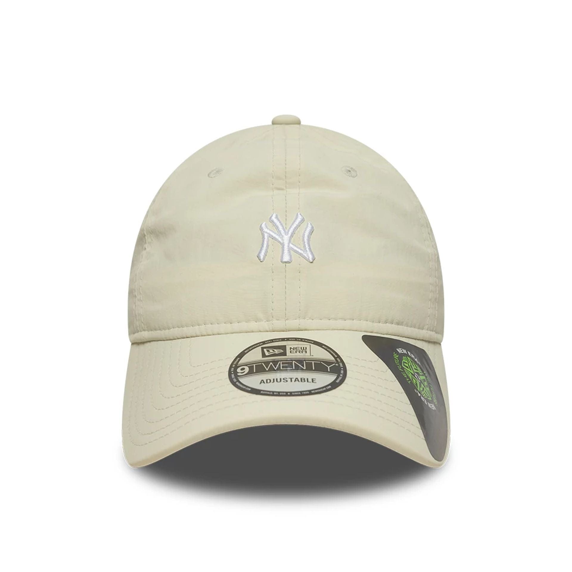 Pictured is this MLB Recycled New York Yankees 9TWENTY cap in light beige. 2