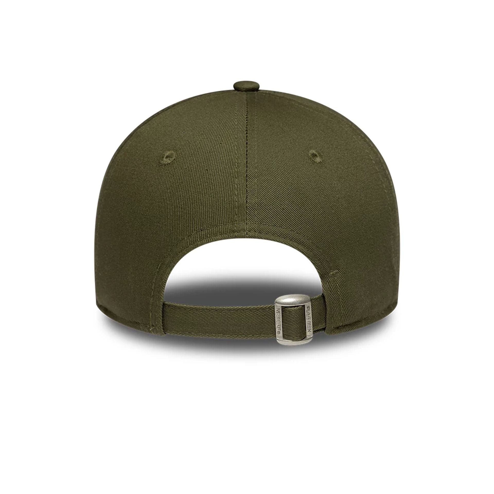 Pictured is this Womens MLB Metallic LA Dodgers 9FORTY cap in Dark Green. 4
