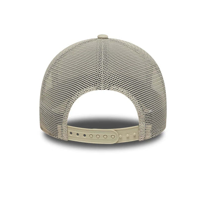 Pictured is this New Era Summer Patch 9FORTY A-Frame Trucker cap in Cream. 4