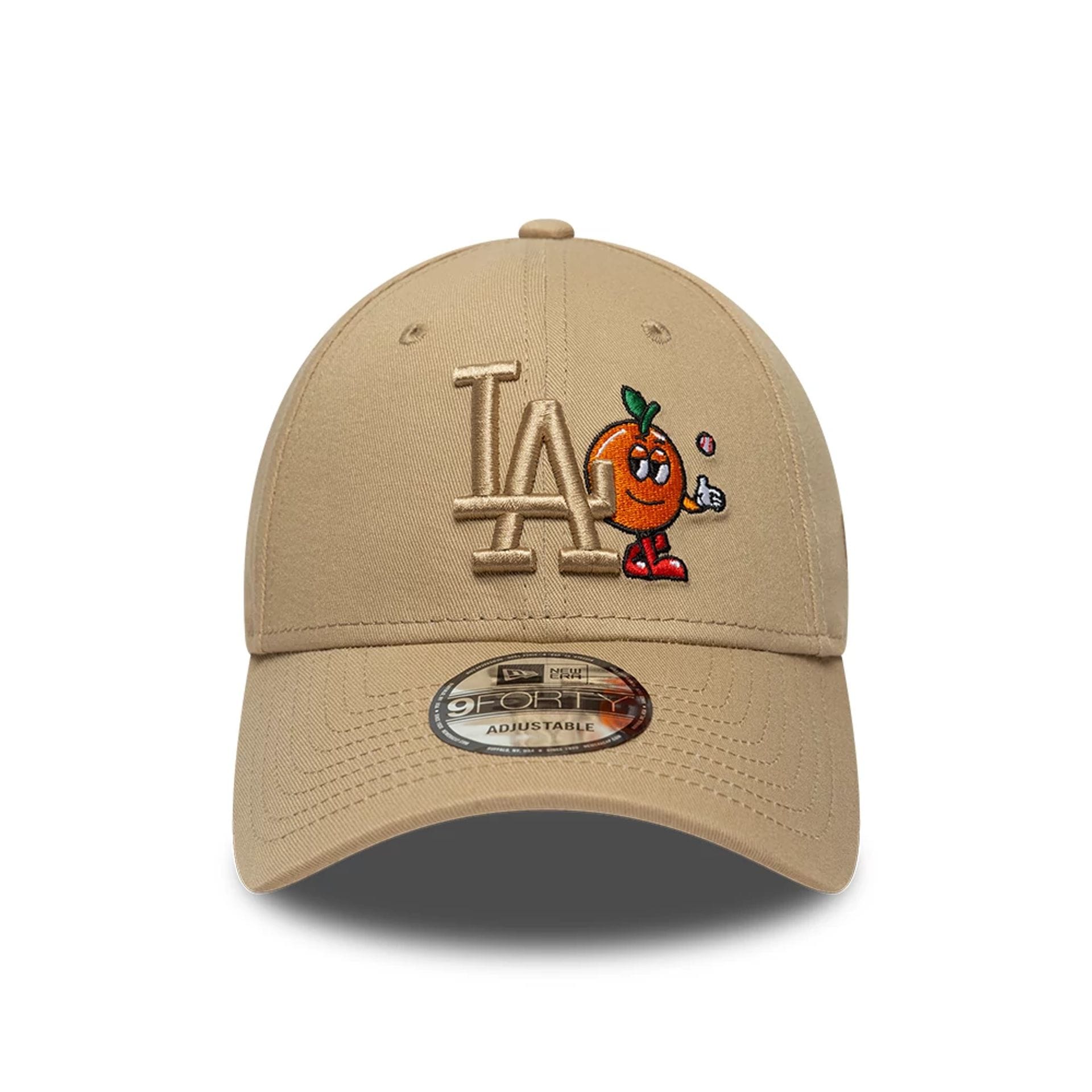 Pictured is this MLB Icon LA Dodgers 9FORTY cap in Beige. 2