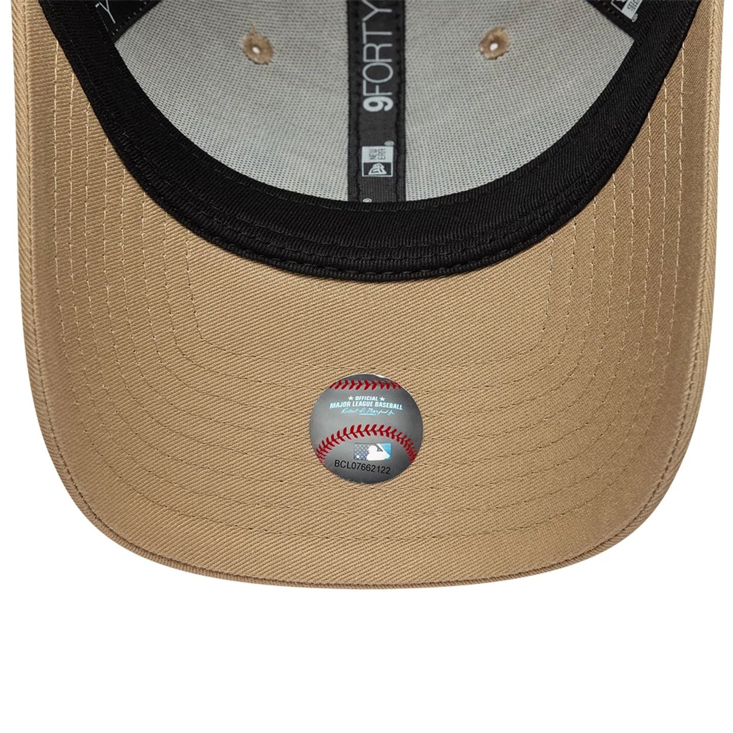 Pictured is this MLB Icon LA Dodgers 9FORTY cap in Beige. 4