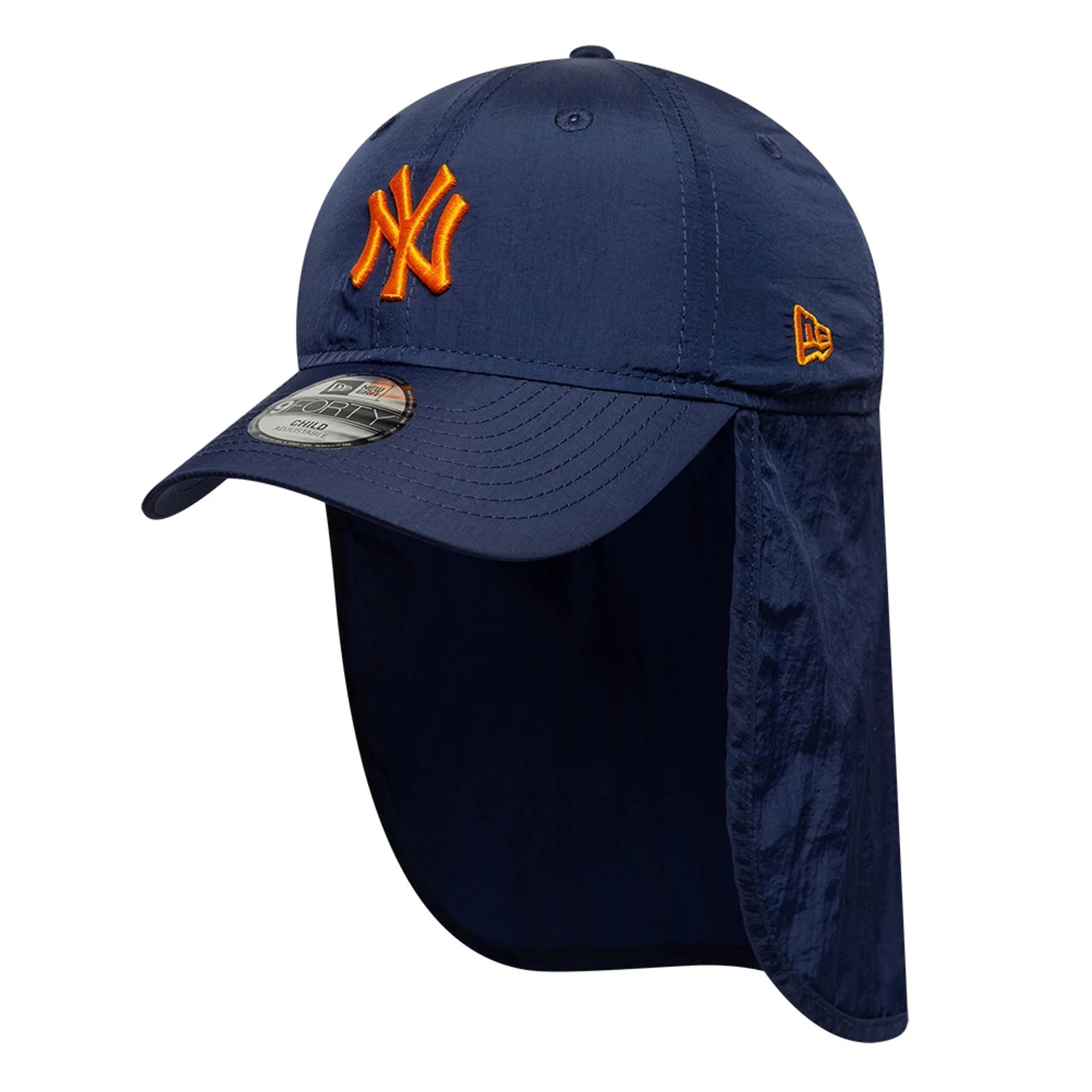 Child MLB Sun Shield New York Yankees Navy 9FORTY Cap | NEC EU