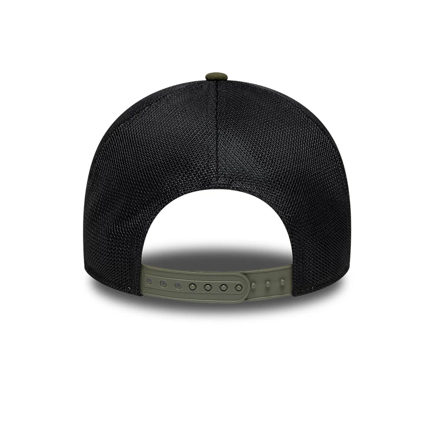 Pictured is this MLB Sport LA Dodgers 9FORTY A-Frame Trucker cap in Dark Green. 4