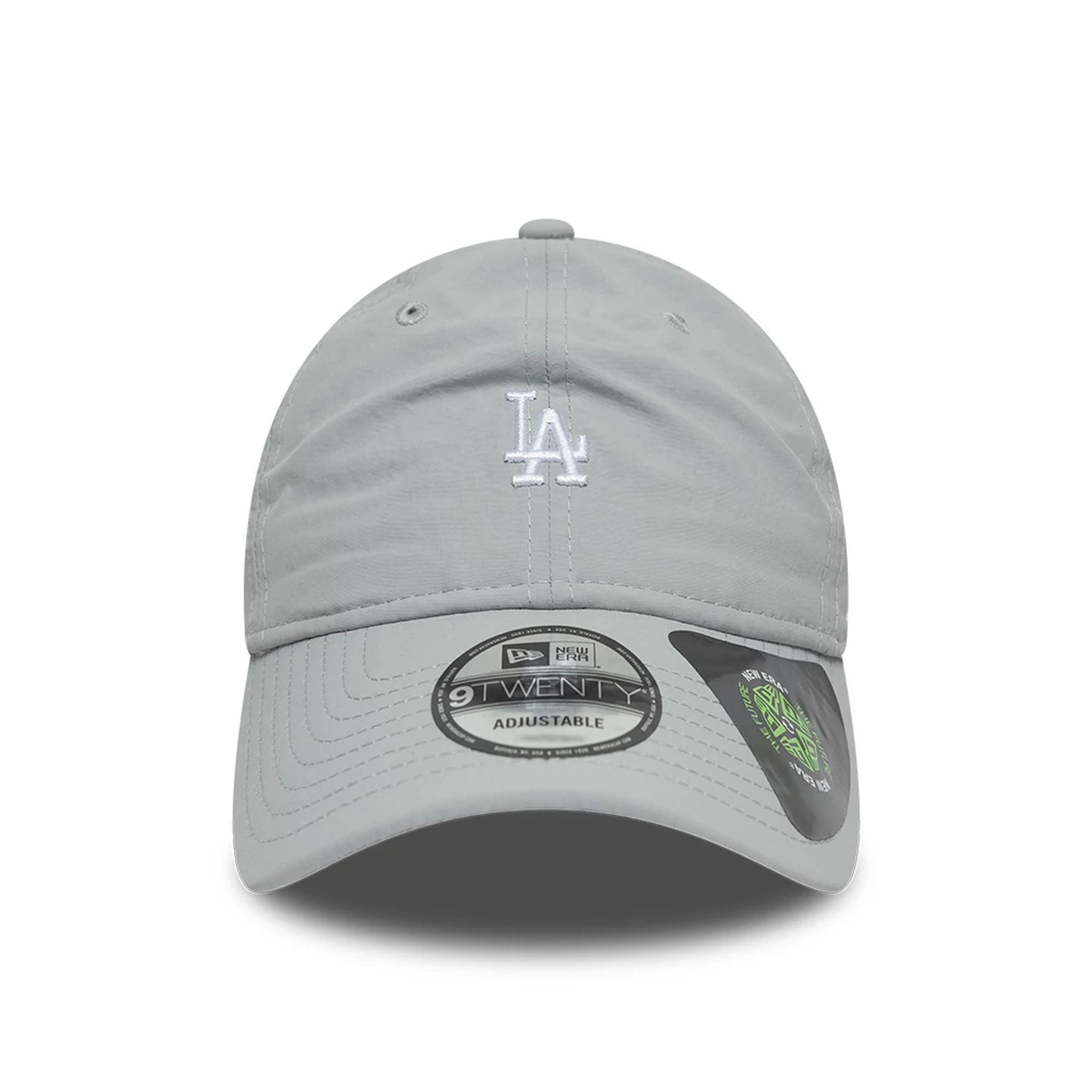 Pictured is this MLB Recycled LA Dodgers 9TWENTY cap in grey. 2