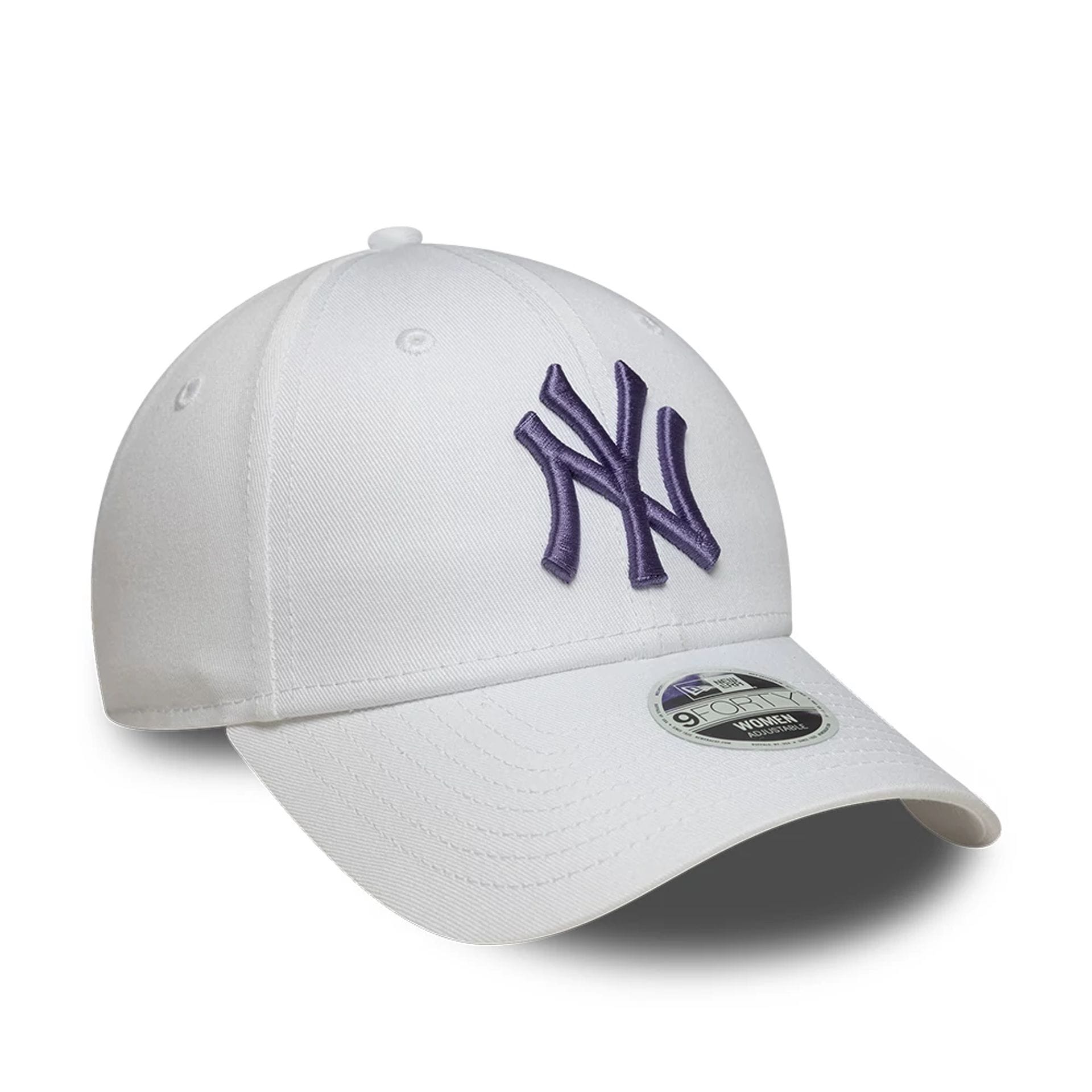 Pictured is this Womens MLB League Essential New York Yankees 9FORTY cap in white. 3