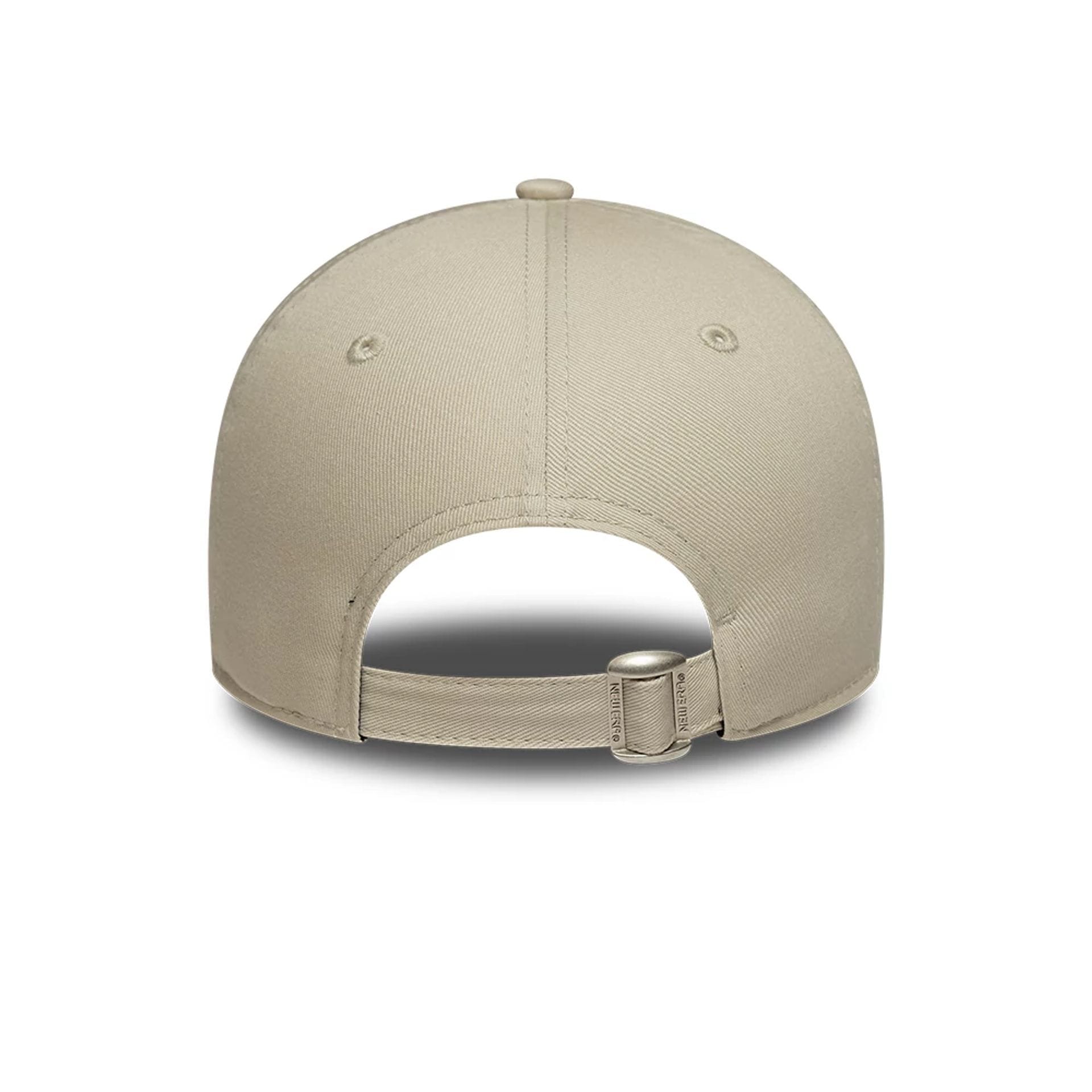 Pictured is this Womens MLB League Essential LA Dodgers 9FORTY cap in light beige. 4