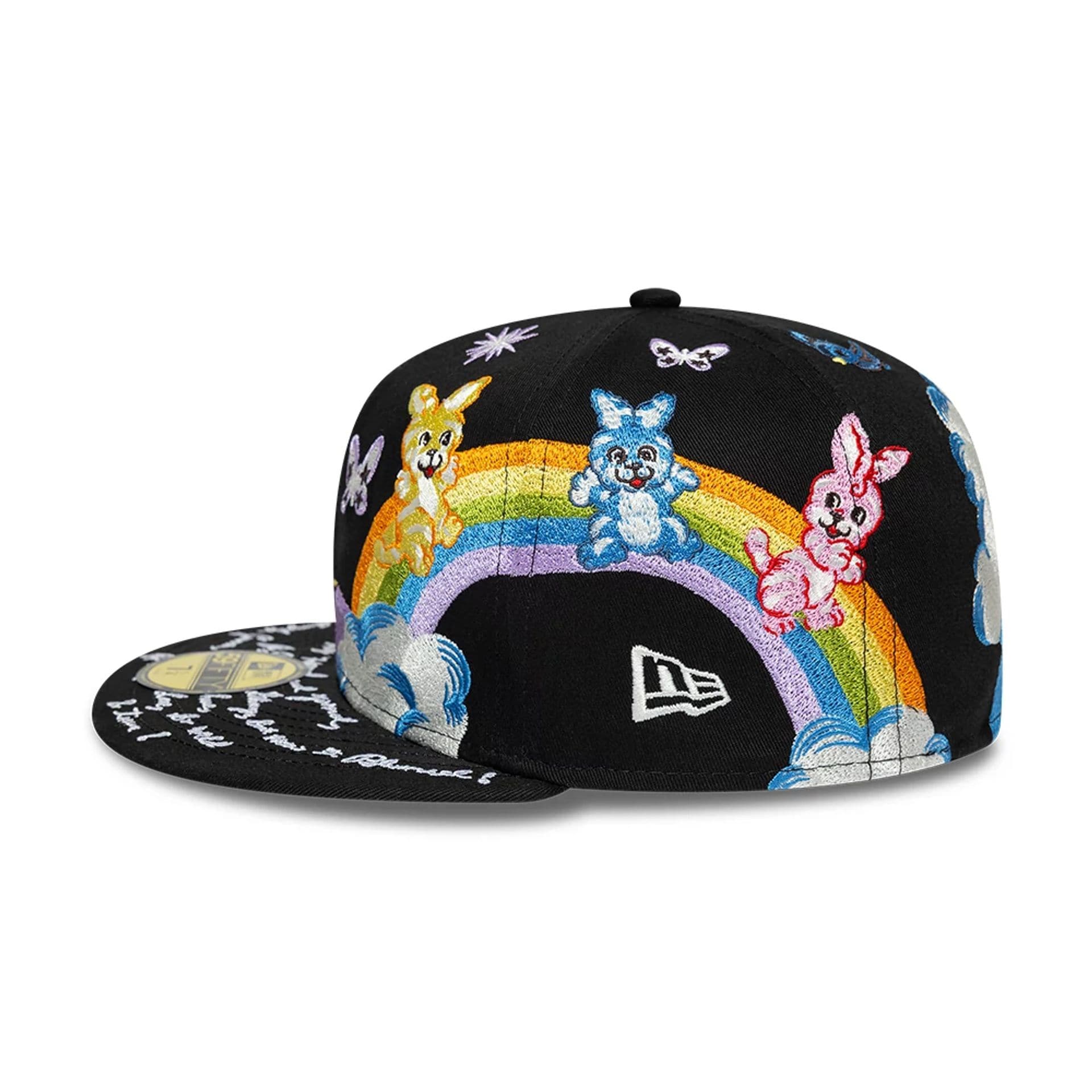 Kenzo X New Era Black 59FIFTY Fitted Cap | NEC EU