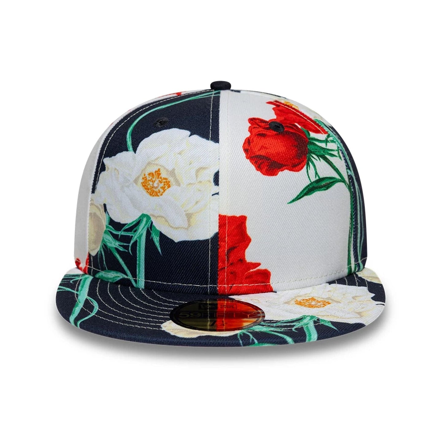 Pictured is this Kenzo X New Era Roses 59FIFTY Fitted cap in white. 2