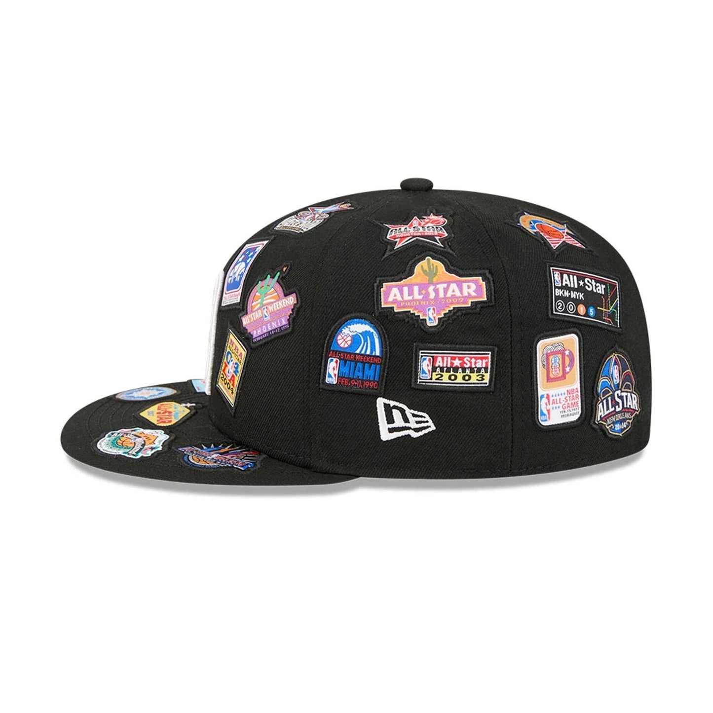 Pictured is this NBA Hardwood Classic NBA All Star Game 59FIFTY Fitted cap in black. 6