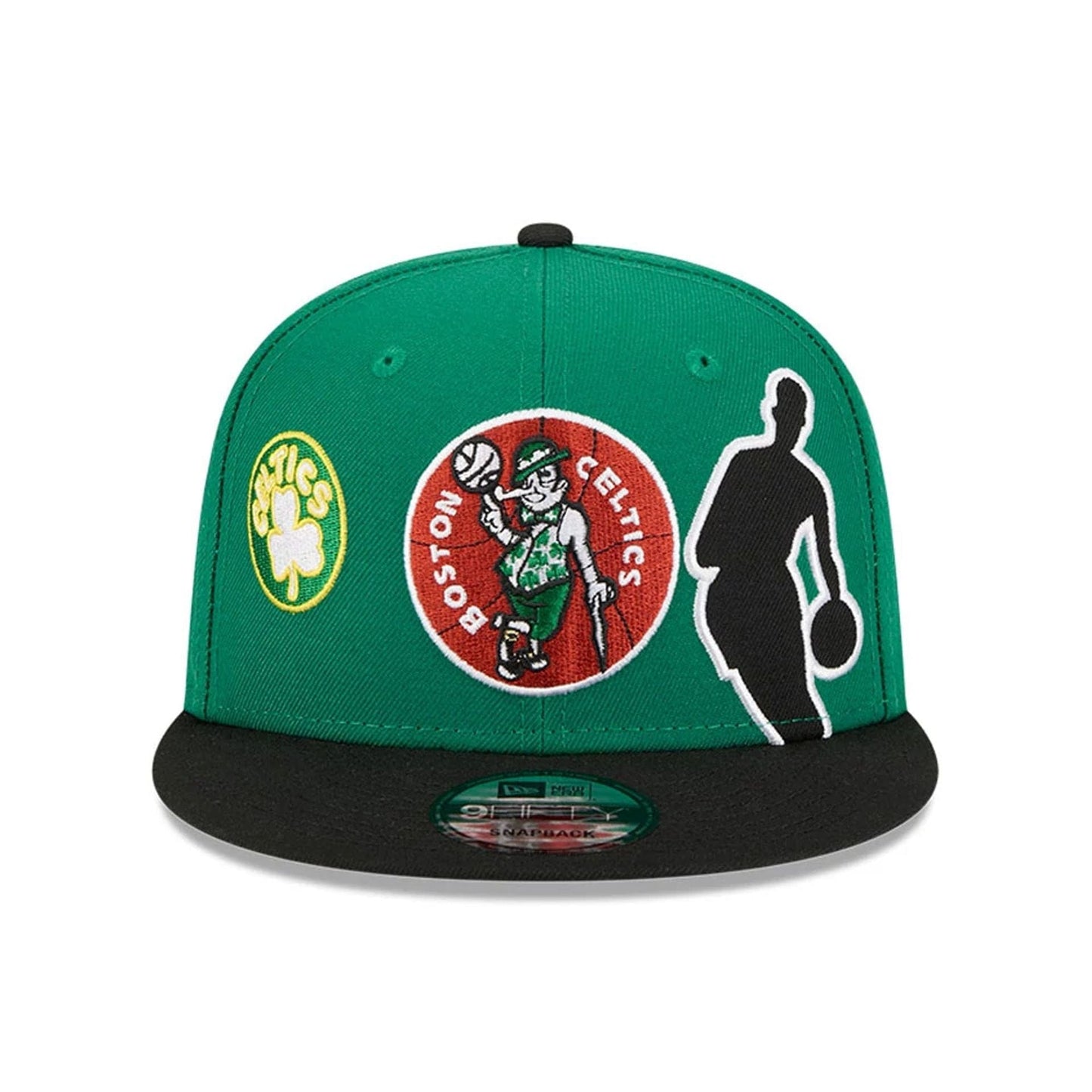 Pictured is this NBA Hardwood Classic All Star Game Boston Celtics 9FIFTY Snapback cap in green. 3
