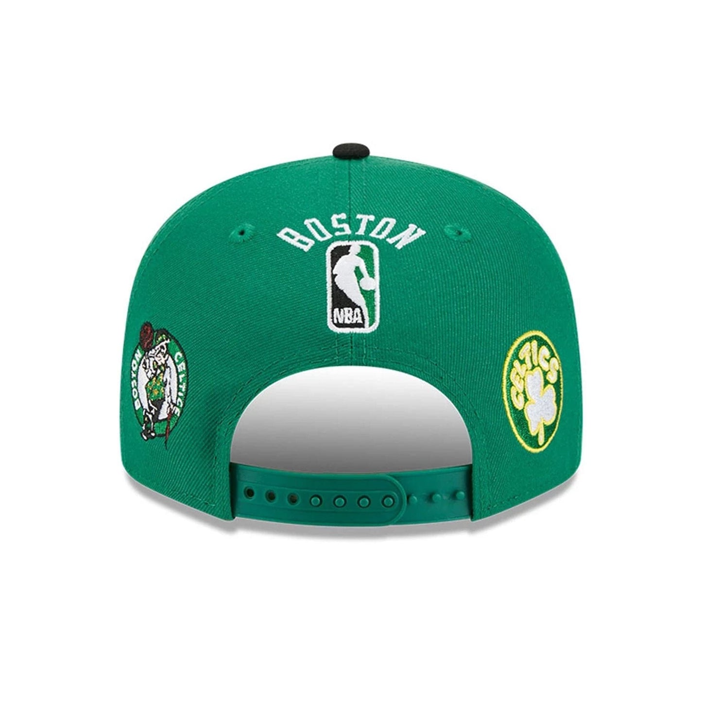 Pictured is this NBA Hardwood Classic All Star Game Boston Celtics 9FIFTY Snapback cap in green. 7