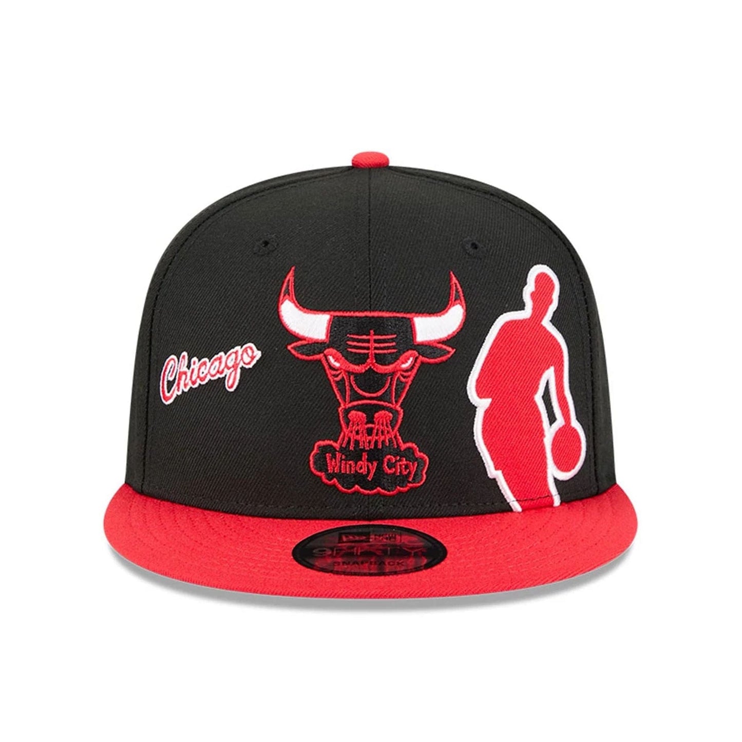 Pictured is this NBA Hardwood Classic All Star Game Chicago Bulls 9FIFTY Snapback cap in black. 3