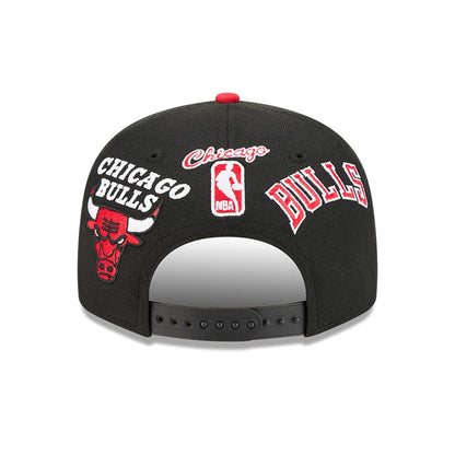 Pictured is this NBA Hardwood Classic All Star Game Chicago Bulls 9FIFTY Snapback cap in black. 5