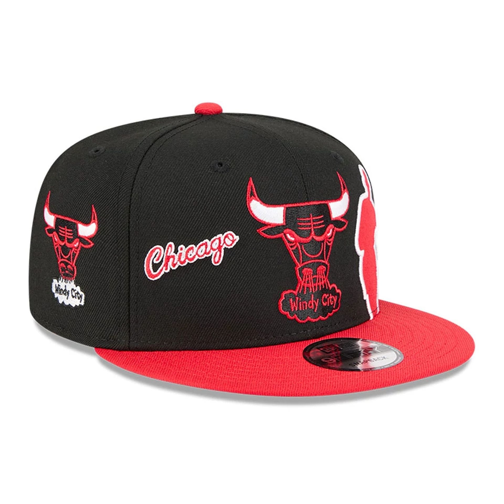 NBA Hardwood Classic ASG Chicago Bulls Black 9FIFTY Snapback Cap