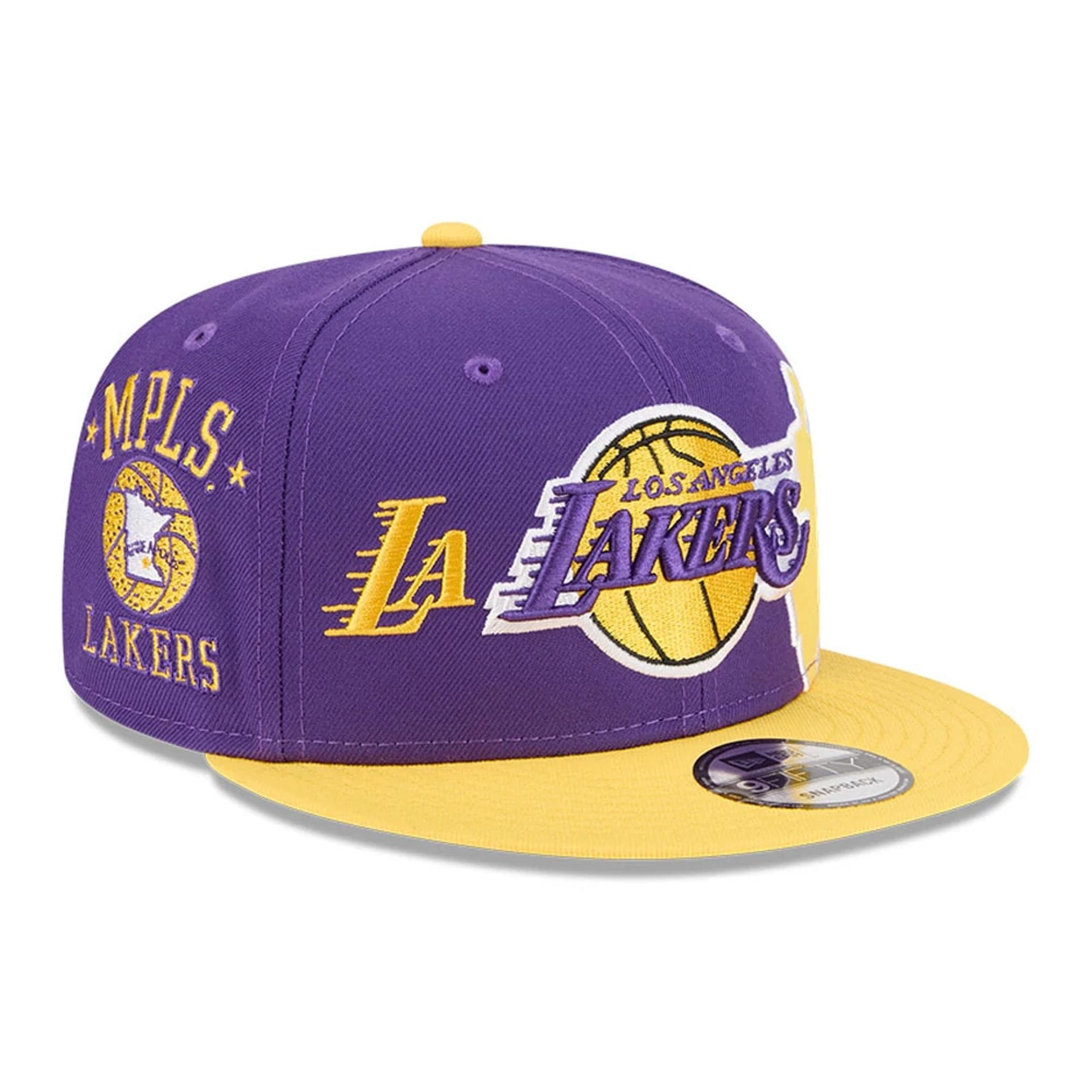 NBA Hardwood Classic ASG LA Lakers Purple 9FIFTY Snapback Cap | NEC EU