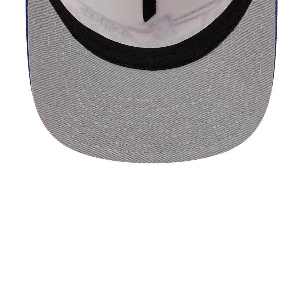 Pictured is this NBA Hardwood Classic All Star Game Chicago Bulls 9FIFTY A-Frame Snapback cap in white. 2