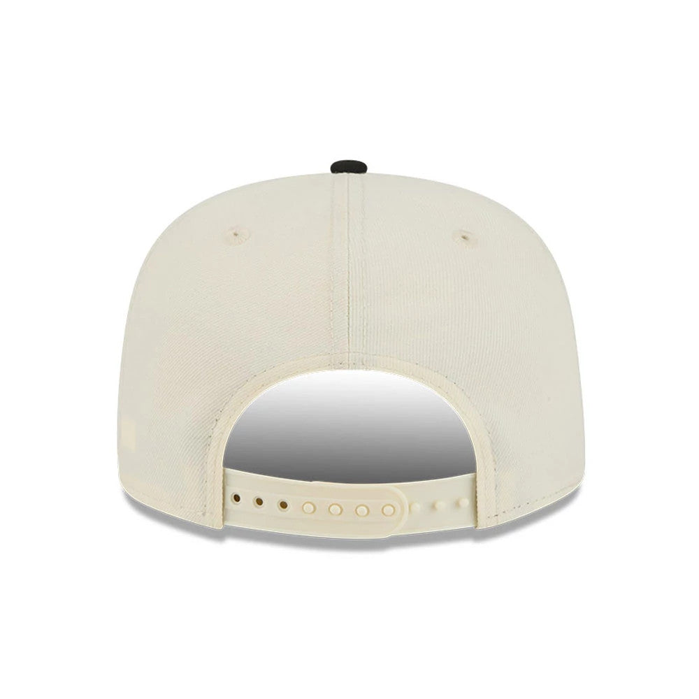 Pictured is this NBA Hardwood Classic All Star Game Brooklyn Nets 9FIFTY A-Frame Snapback cap in white. 7
