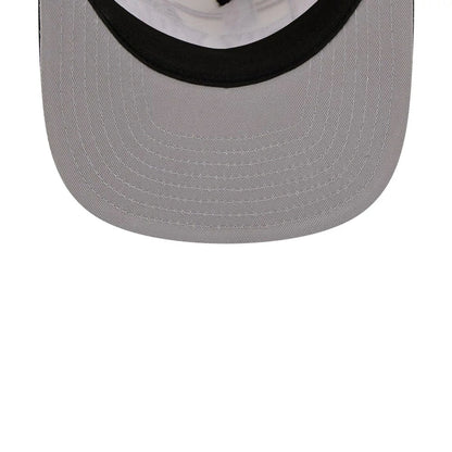 Pictured is this NBA Hardwood Classic All Star Game Brooklyn Nets 9FIFTY A-Frame Snapback cap in white. 2