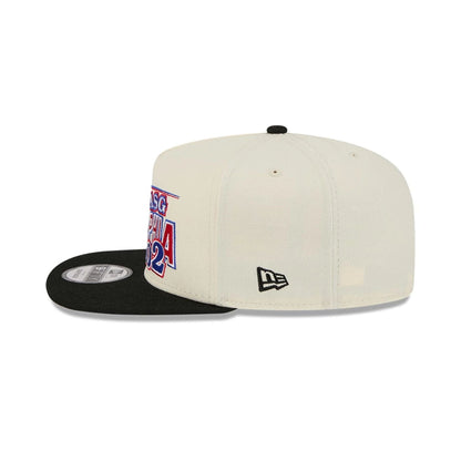 Pictured is this NBA Hardwood Classic All Star Game Philadelphia 76ers 9FIFTY A-Frame Snapback cap in white. 6