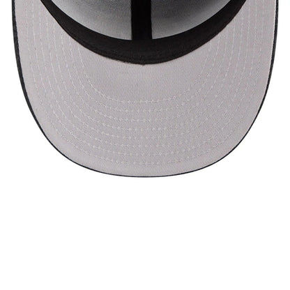 Pictured is this NBA Brushed Cotton Chicago Bulls 59FIFTY Fitted cap in black. 2