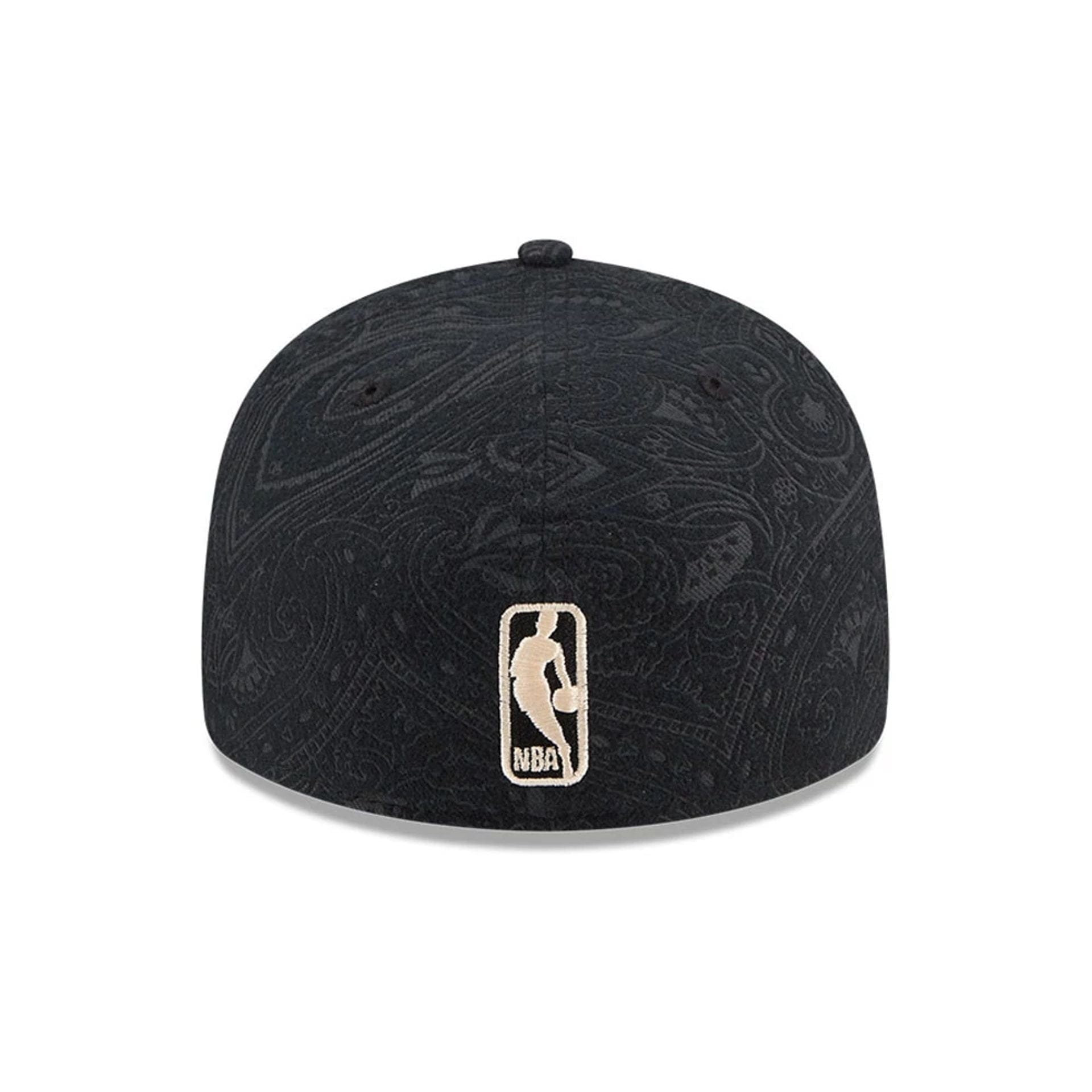 Pictured is this NBA Brushed Cotton Boston Celtics 59FIFTY Fitted cap in black. 7