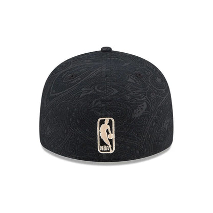 Pictured is this NBA Brushed Cotton Boston Celtics 59FIFTY Fitted cap in black. 7