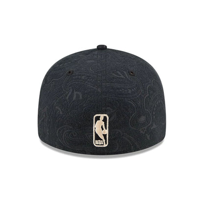 Pictured is this NBA Brushed Cotton San Antonio Spurs 59FIFTY Fitted cap in black. 7