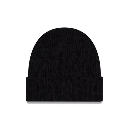 Pictured is this MLB Cashmere Knit New York Yankees Cuff Knit Beanie hat in black. 3