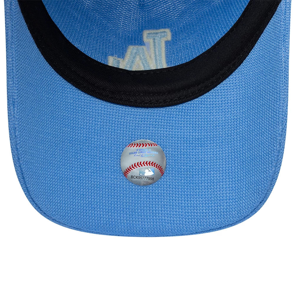 Pictured is this MLB Merino Wool LA Dodgers 9TWENTY cap in pastel blue. 7