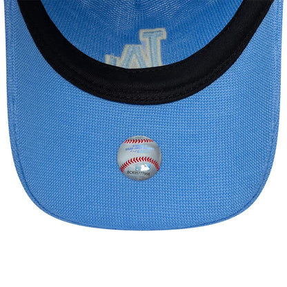 Pictured is this MLB Merino Wool LA Dodgers 9TWENTY cap in pastel blue. 7