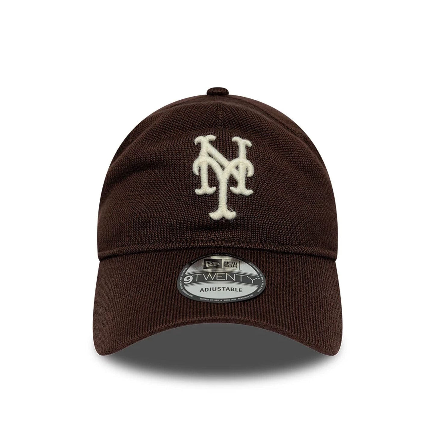 Pictured is this MLB Merino Wool New York Mets 9TWENTY cap in dark brown. 2