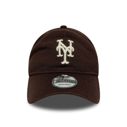 Pictured is this MLB Merino Wool New York Mets 9TWENTY cap in dark brown. 2