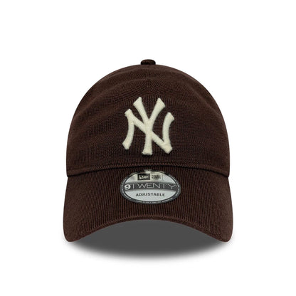 Pictured is this MLB Merino Wool New York Yankees 9TWENTY cap in dark brown. 2