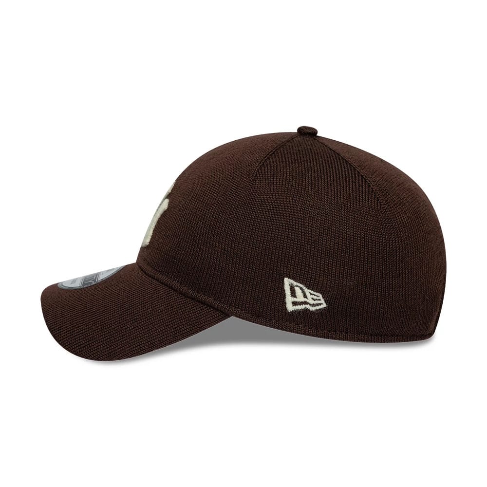 Pictured is this MLB Merino Wool New York Yankees 9TWENTY cap in dark brown. 5