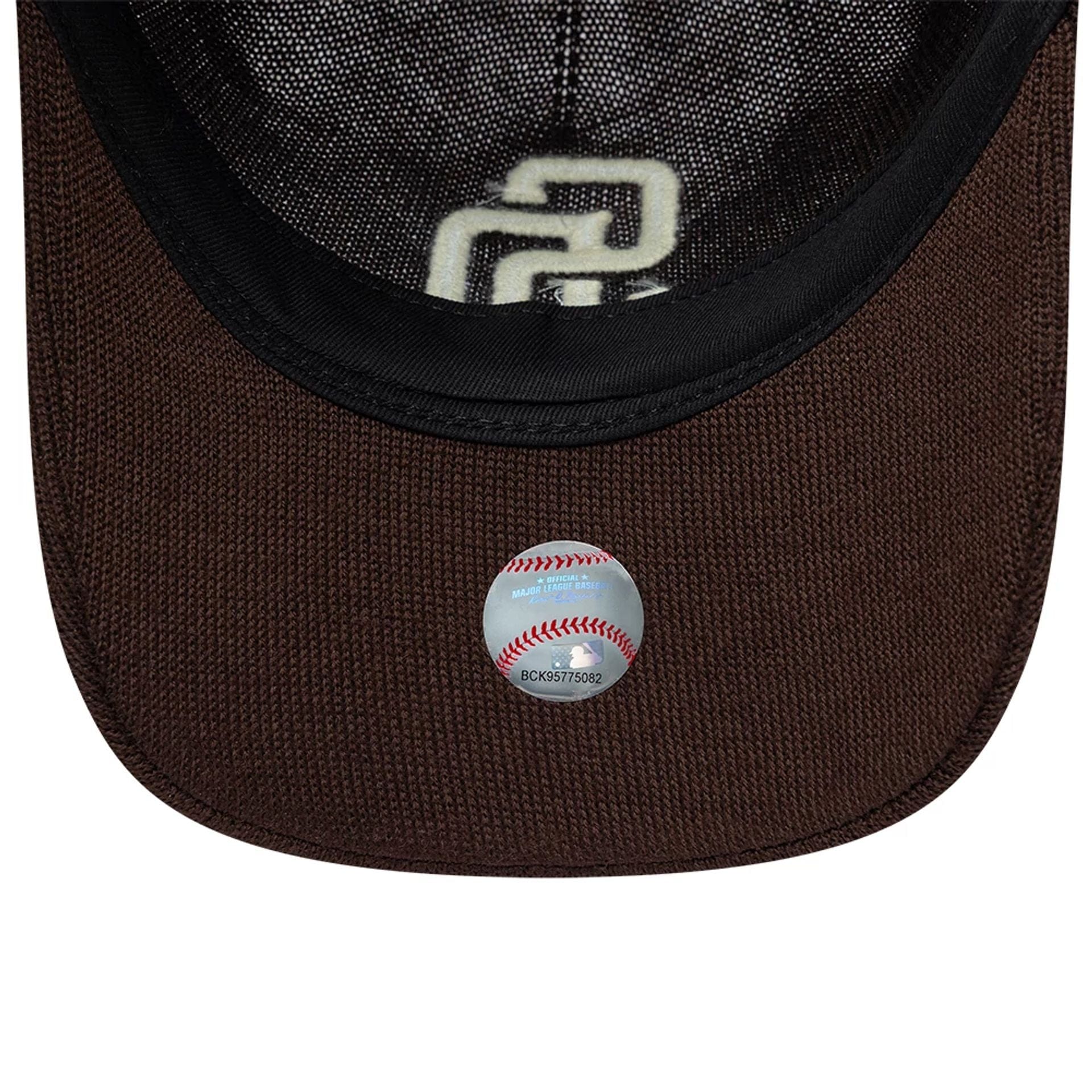 Pictured is this MLB Merino Wool San Diego Padres 9TWENTY cap in dark brown. 7