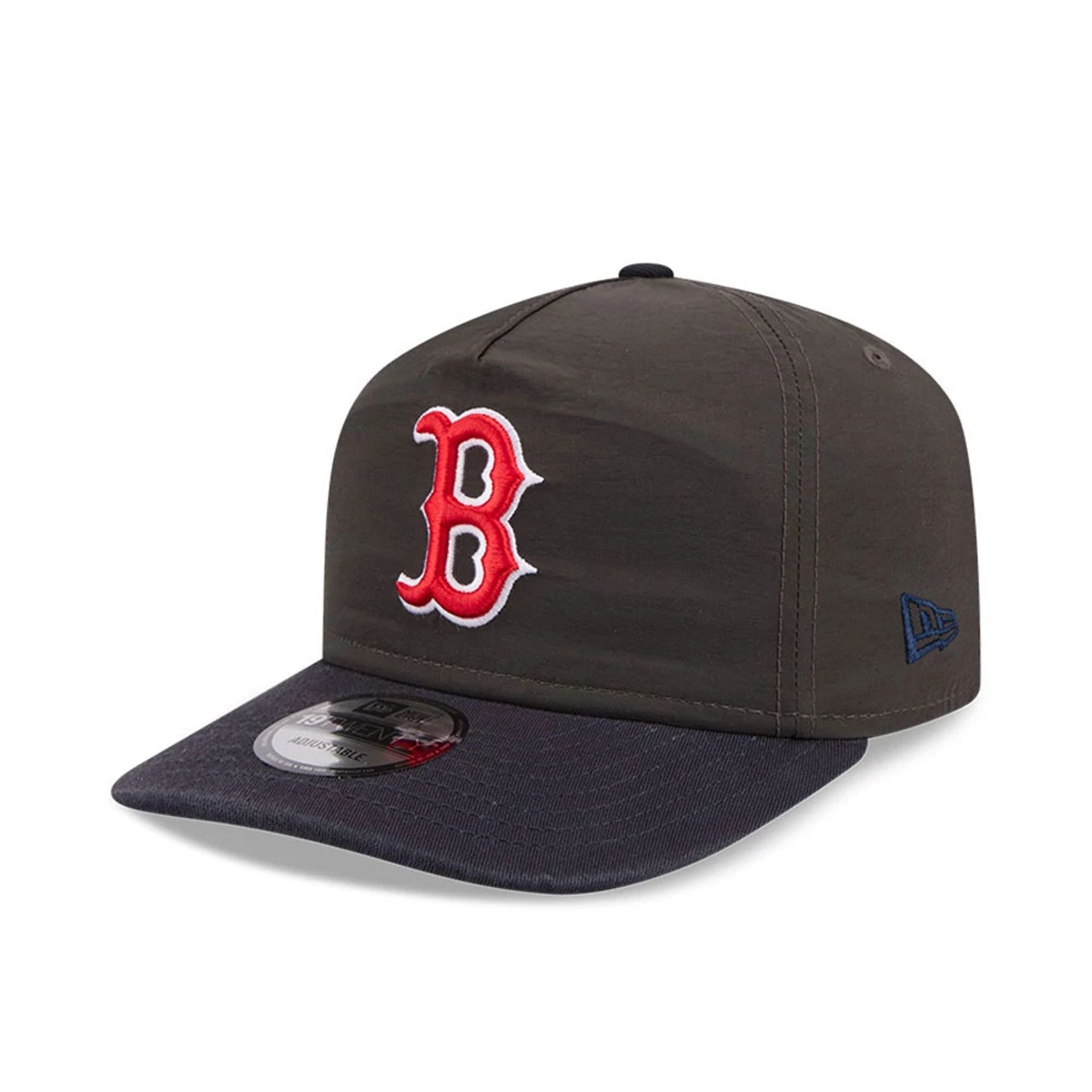 Pictured is this MLB Nylon Boston Red Sox 19TWENTY cap in Black. 1