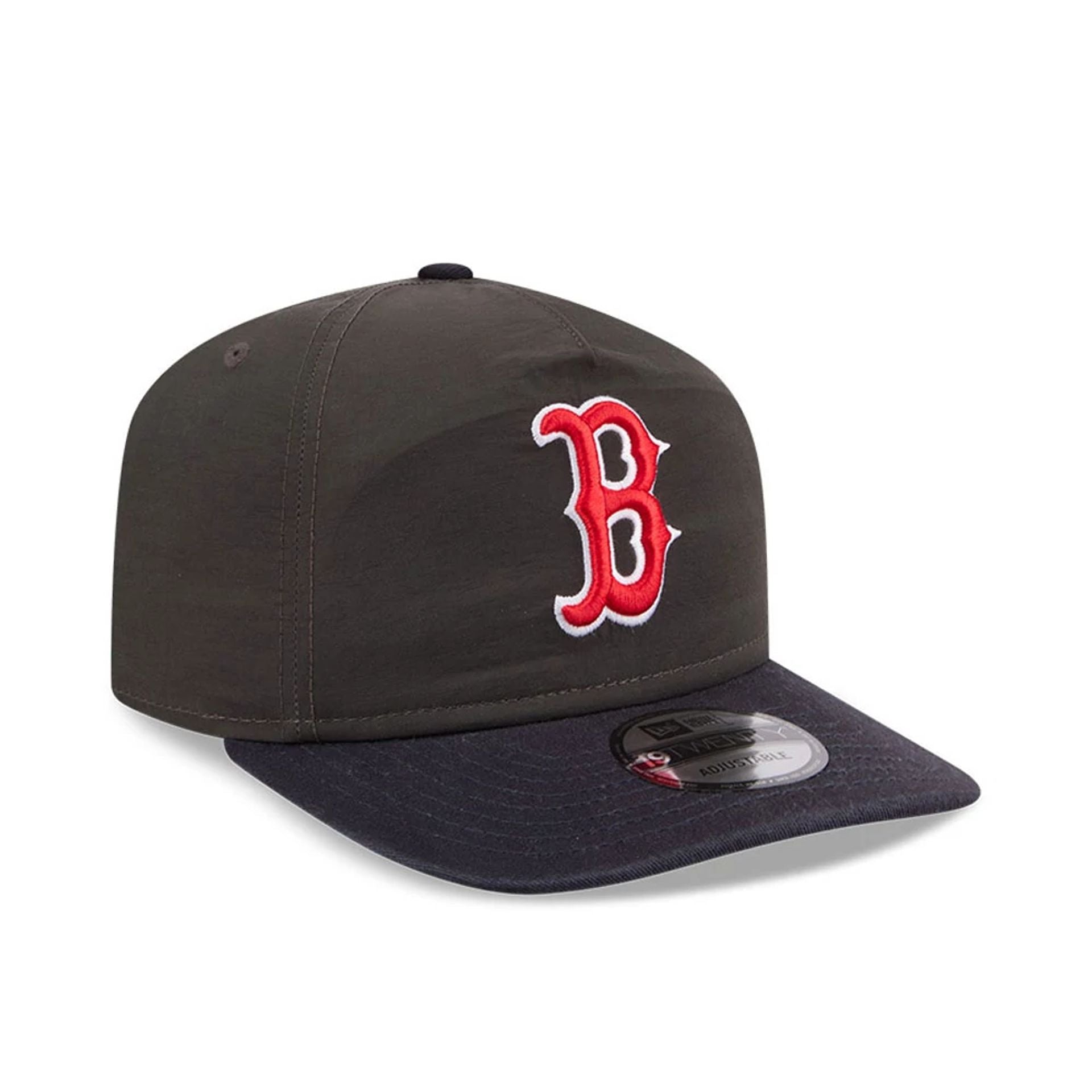 Pictured is this MLB Nylon Boston Red Sox 19TWENTY cap in Black. 4