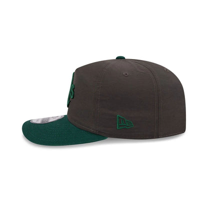 Pictured is this MLB Nylon Athletics 19TWENTY cap in Black. 5
