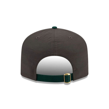 Pictured is this MLB Nylon Athletics 19TWENTY cap in Black. 7